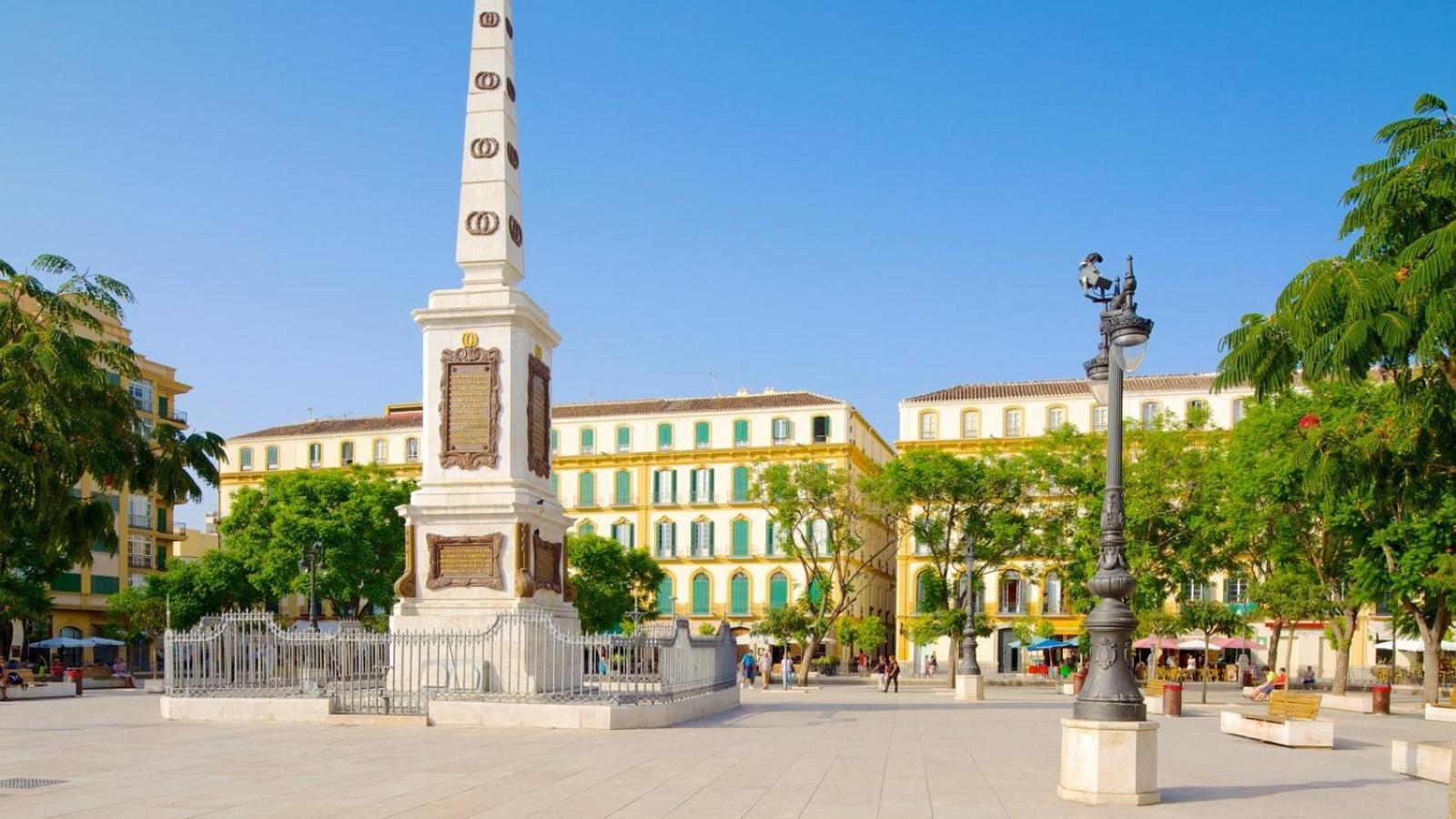 Homely Malaga Cienfuegos, Plaza De La Merced Con Vistas Kültér fotó